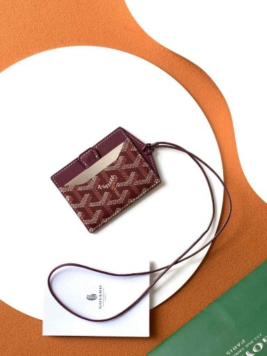 Goyard Vénus Bag Mirror Burgundy