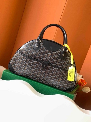 Goyard Saint Jeanne MM Bowler Black