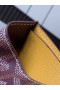 Goyard Card Wallet Burgundy