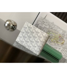 Goyard Card Wallet White
