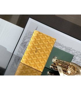 Goyard Grenelle Passport Cover Yellow