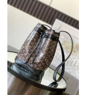Goyard Petit Flot Bucket Bag Black