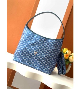Goyard Bohème Hobo Bag Pearlescent Blue