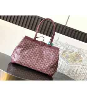 Goyard Bellechasse Biaude PM Bag Burgundy