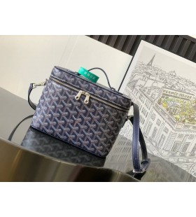 Goyard Muse Vanity Case Navy Blue