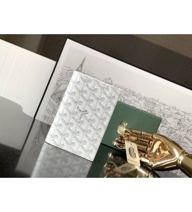 Goyard Grenelle Passport Cover White