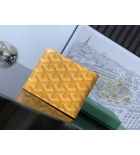 Goyard Card Wallet Yellow