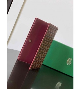 Goyard Richelieu Wallet Burgundy