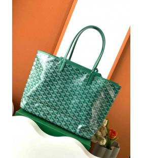 Goyard Goyardine Isabelle Tote Bag Green