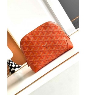 Goyard Vendôme Cosmetic Pouch Orange