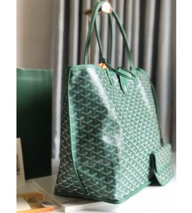 Goyard Reversible Anjou GM Bag Green