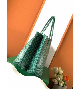 Goyard Goyardine Isabelle Tote Bag Green