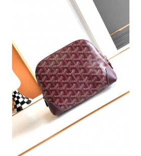 Goyard Vendôme Cosmetic Pouch Burgundy
