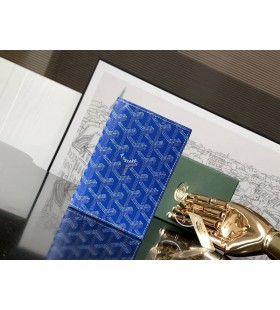 Goyard Grenelle Passport Cover Sky Blue