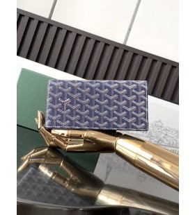 Goyard Long Wallet Navy Blue