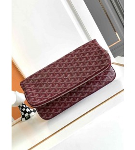 Goyard Sainte-Marie GM Clutch Burgundy