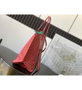 Goyard Saint Louis GM Bag Red
