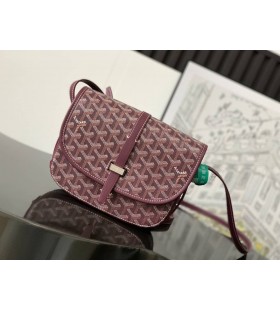 Goyard Belvedere PM Bag Burgundy