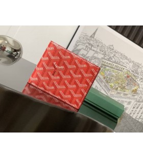 Goyard Card Wallet Red