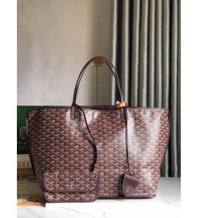 Goyard Reversible Anjou GM Bag Burgundy