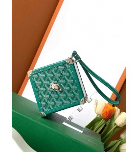 Goyard Dé Trunk Bag Green