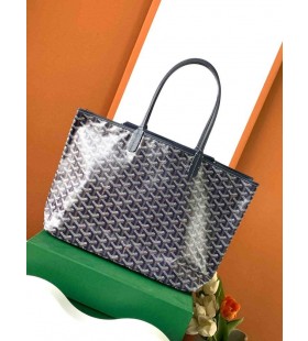 Goyard Goyardine Isabelle Tote Bag Navy Blue