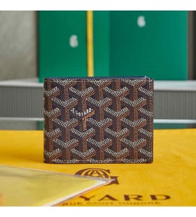 Goyard Victoire Wallet Navy Blue