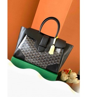 Goyard Saigon Tote Bag Black