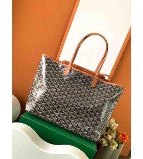 Goyard Goyardine Isabelle Tote Bag Black & Tan