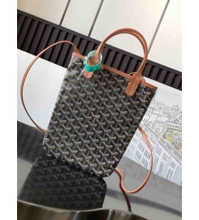 Goyard Poitiers Bag Black & Tan