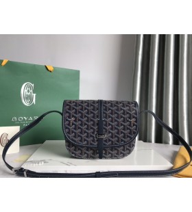 Goyard Belvedere PM Bag Navy Blue
