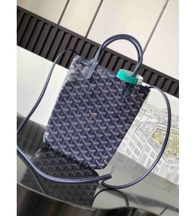 Goyard Poitiers Bag Navy Blue