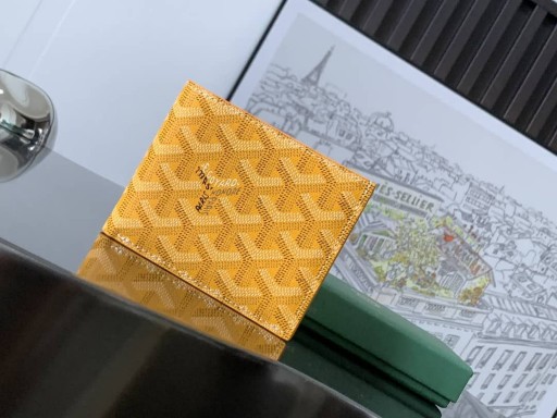 Goyard De Carteira Electrónica Do Cartão Amarelo