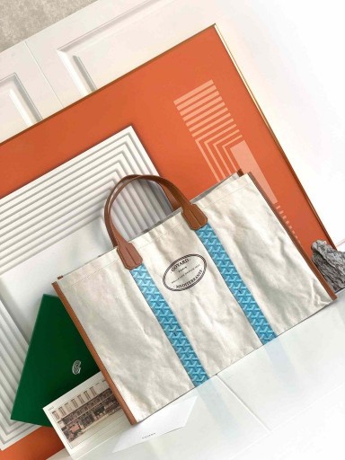 Goyardine Reversível Mediterranee Bolsa Turquesa
