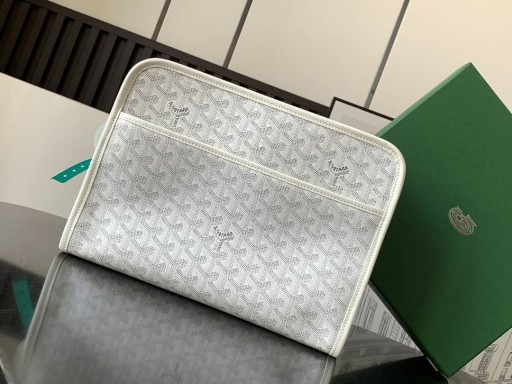 Goyard Jouvence GM Necessaire Branca