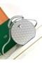 Goyard O Alto Hatbox Tronco Saco De Edição Limitada Sliver