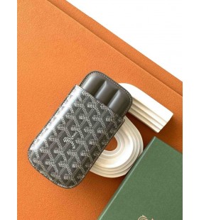 Goyard Churchill 3 Charuto Caso De Cinza