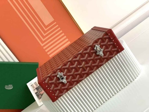 Goyard Vendôme Ékszerek Esetben Piros