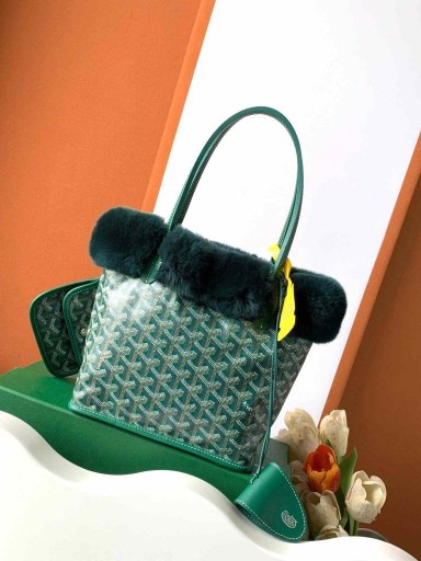 Goyard Nyúl Mini Táska Zöld