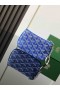 Goyard Szenátus Nano Kulcs Tok Kék Ég