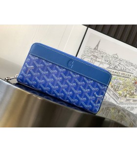 Goyard Matignon GM Wallet Sky Blue