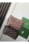 Goyard Senat Nano Eochair Pouch Burgúine