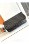 Goyard Sainte-Marie GM Clutch Dubh & Tan