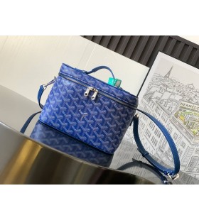 Goyard Muse Vanity Gcás Spéir Gorm