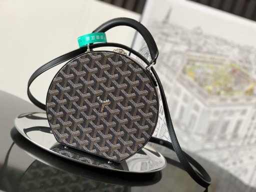 Goyard Alto Cappelliera Baule Borsa Nero