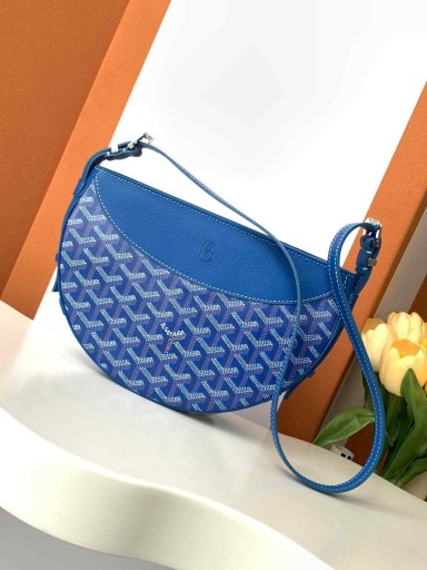 Goyard Hirondelle Borsa Blu Cielo