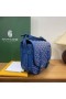 Goyard Belvedere Messenger Goyardine PM Bag Cielo Blu