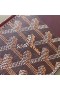 Goyard Borbone Con Zip Titolare Della Carta Di Borgogna