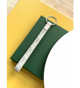 Goyard Di Sesamo Key Ring Bianco