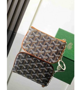 Goyard Senat Nano Key Pouch Nero